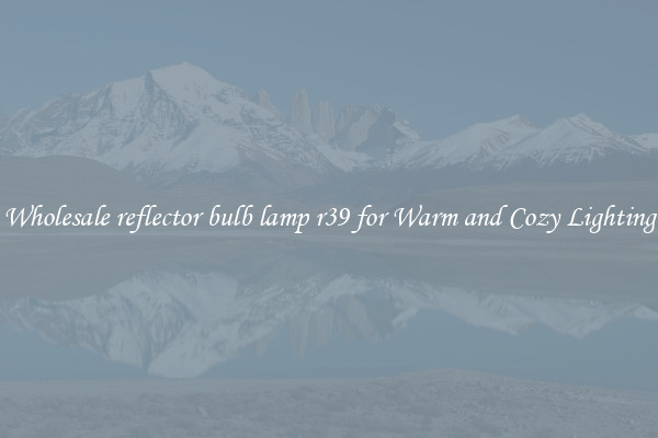 Wholesale reflector bulb lamp r39 for Warm and Cozy Lighting