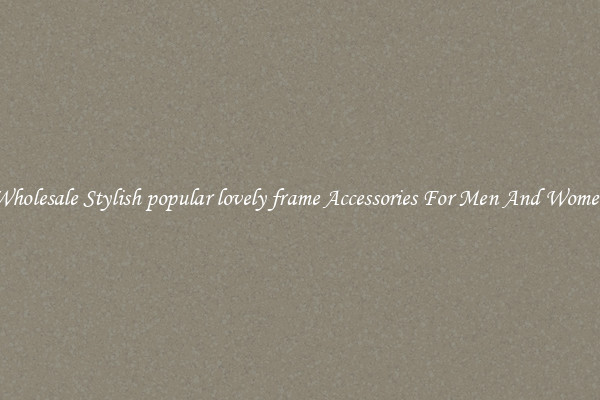 Wholesale Stylish popular lovely frame Accessories For Men And Women
