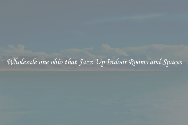 Wholesale one ohio that Jazz Up Indoor Rooms and Spaces