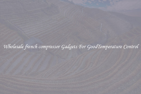 Wholesale french compressor Gadgets For GoodTemperature Control